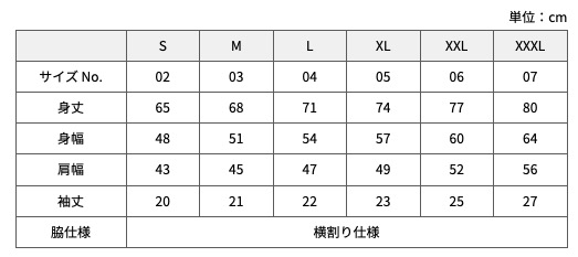 サイズの測り方