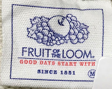 Fruit of the Loom　トレーナー