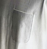 日本製無地厚手Tシャツ　6オンスクラス　シルバータグ40番双糸度詰め天竺編み
